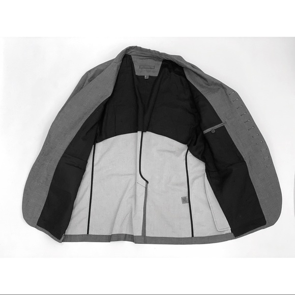 John Varvatos Grey Multibutton Jacket Size 54 - Picture 3 of 5